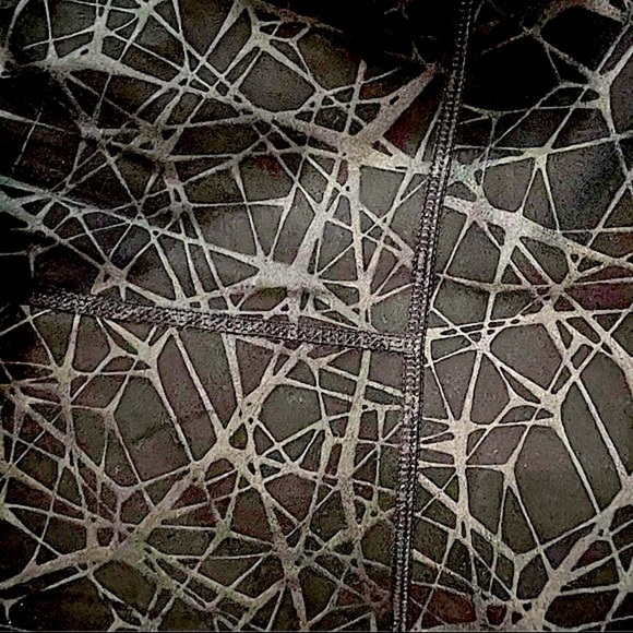 New-spyder Active Performance High Rise Legging SidePockets, Spyder Web Print LG - Picture 5 of 16